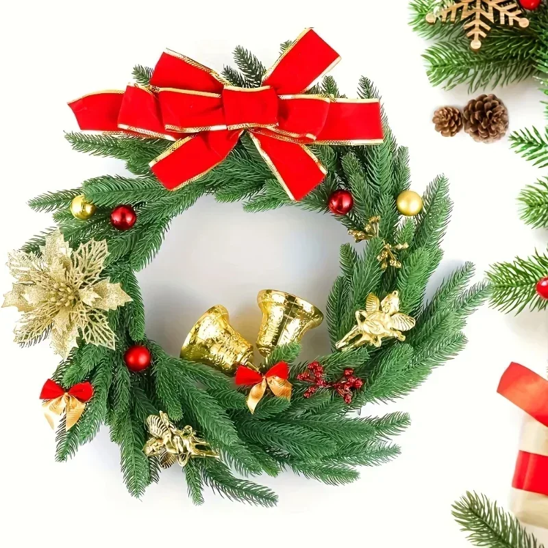 2026年新作人工松の枝、赤いヒイラギの実付き、DIYクリス - Christmas Tree Artificial のレビューと価格