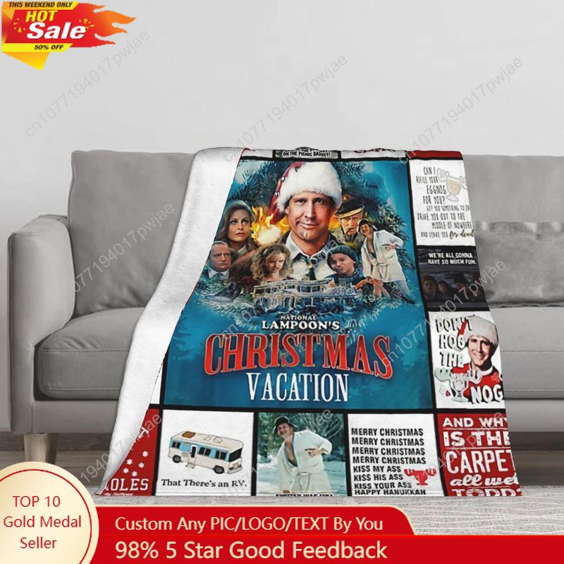 National Lampoon クリスマスバケーション ス - Christmas Throw Blanket のレビューと価格