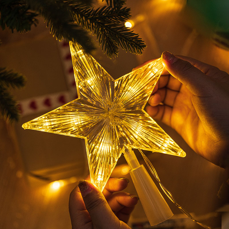 15/19/23 センチメートルクリスマスツリートップスター - Star Tree Topper のレビューと価格