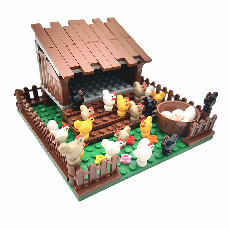 子供のための動物農場のビルディングブロック,創造的な都市のビ - Lego Set Creator のレビューと価格