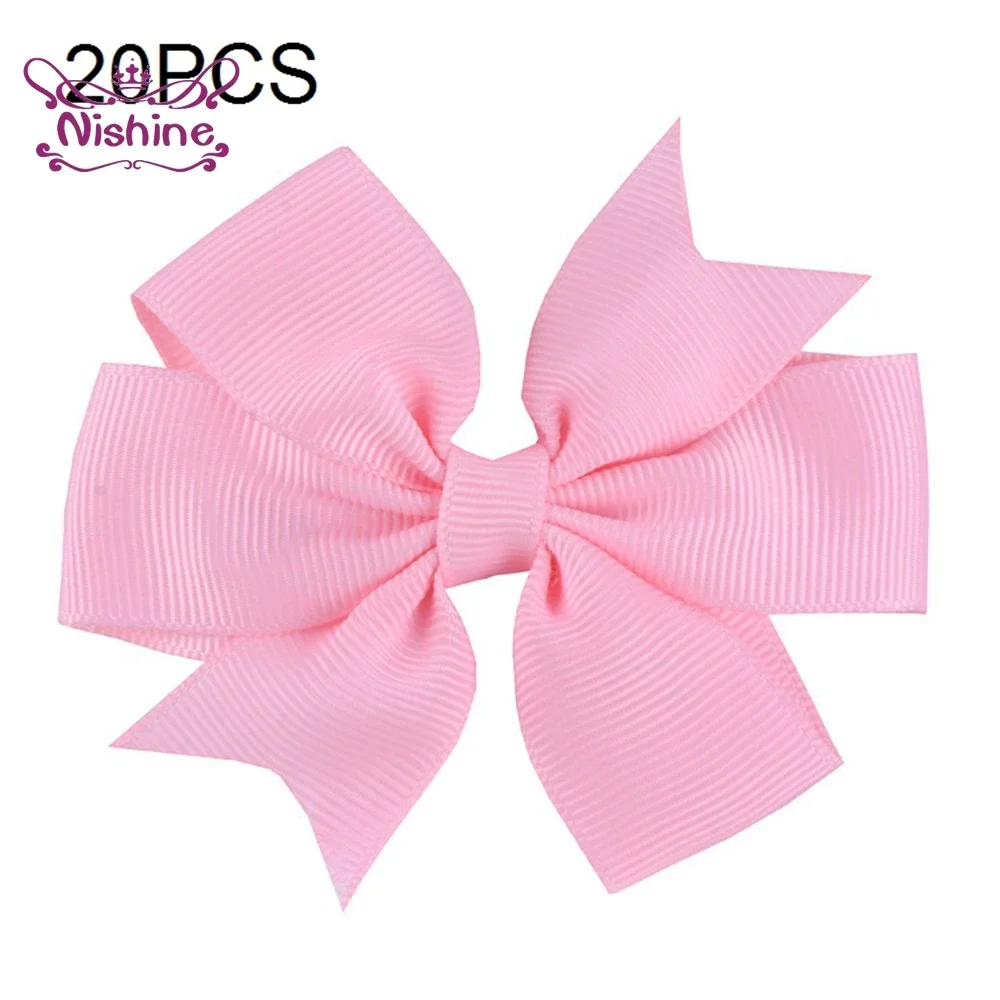 女の子用クリップ付きグログランリボン,ヘアアクセサリー,子供 - Ribbon Bow Gift のレビューと価格