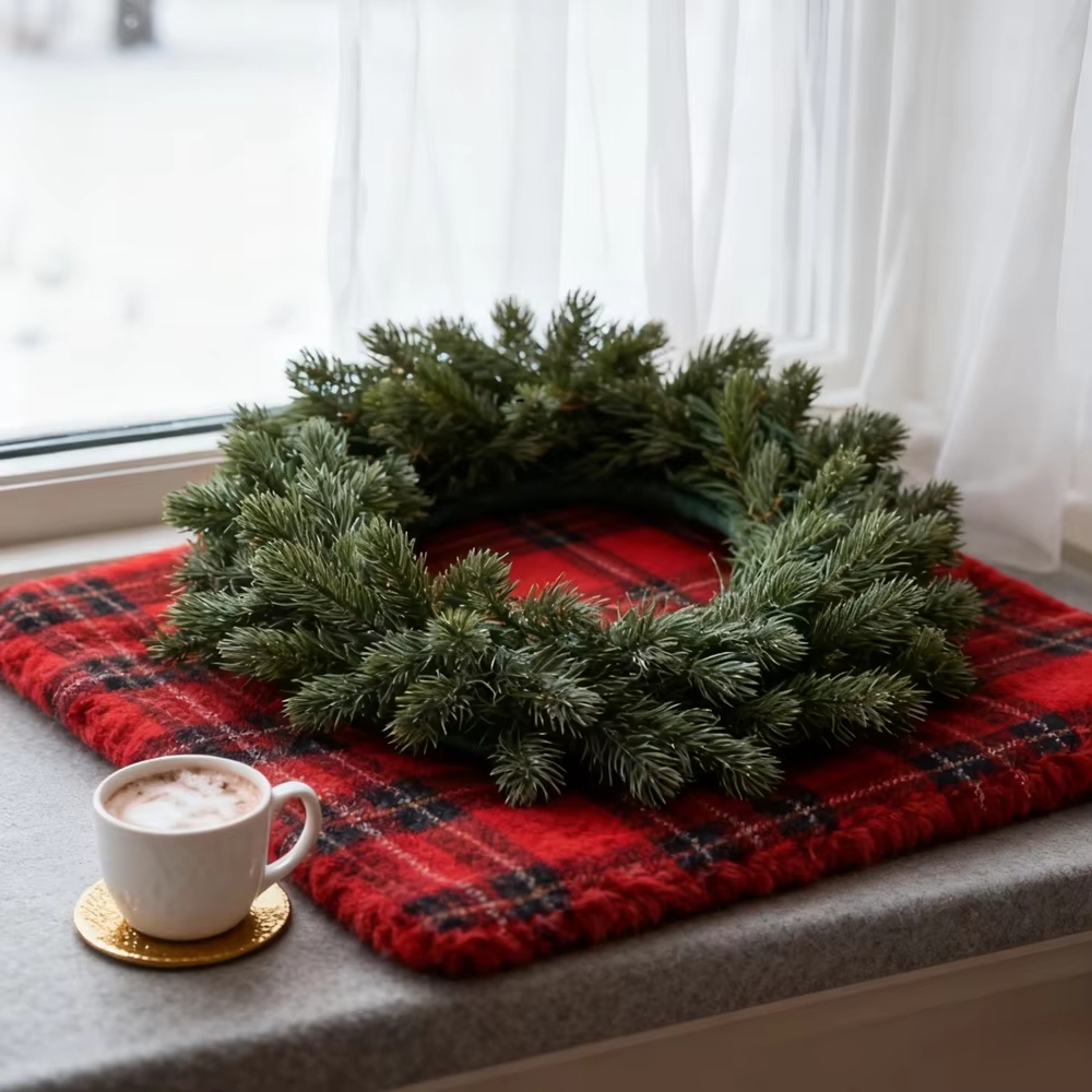人工松のリース植物クリスマスデコレーションホリデーパーティー - Christmas Tree Artificial のレビューと価格
