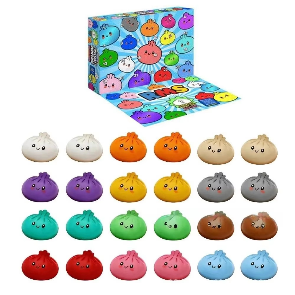 餃子型スクイッシー アドベントカレンダー ミステリーブライン - Advent Calendar Gift のレビューと価格